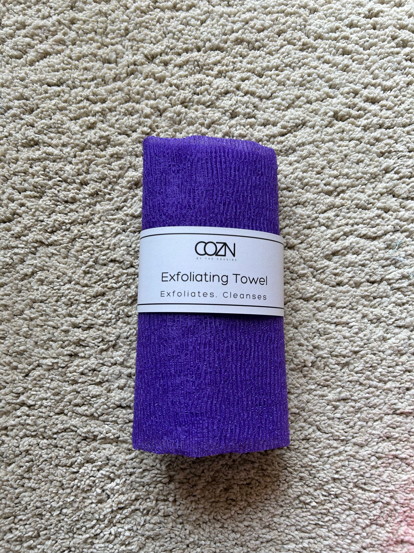 Cozn exfoliating Towel