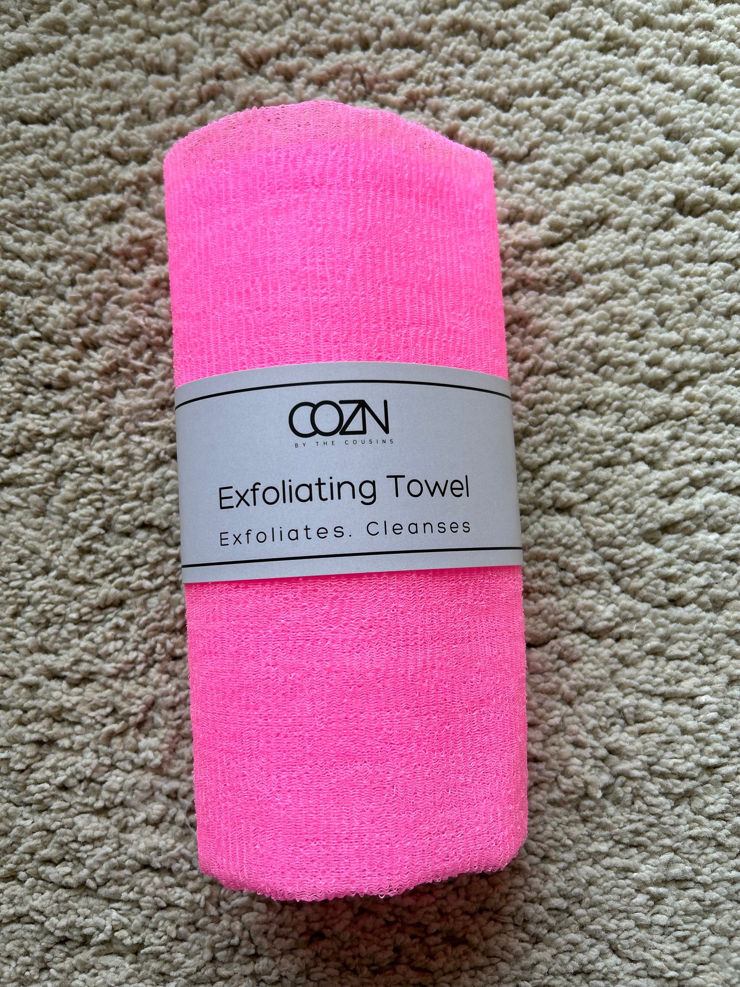 Cozn exfoliating Towel