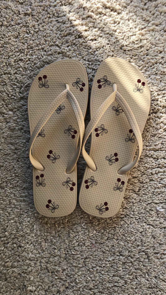 The Cherry Bow Flipflop outlet