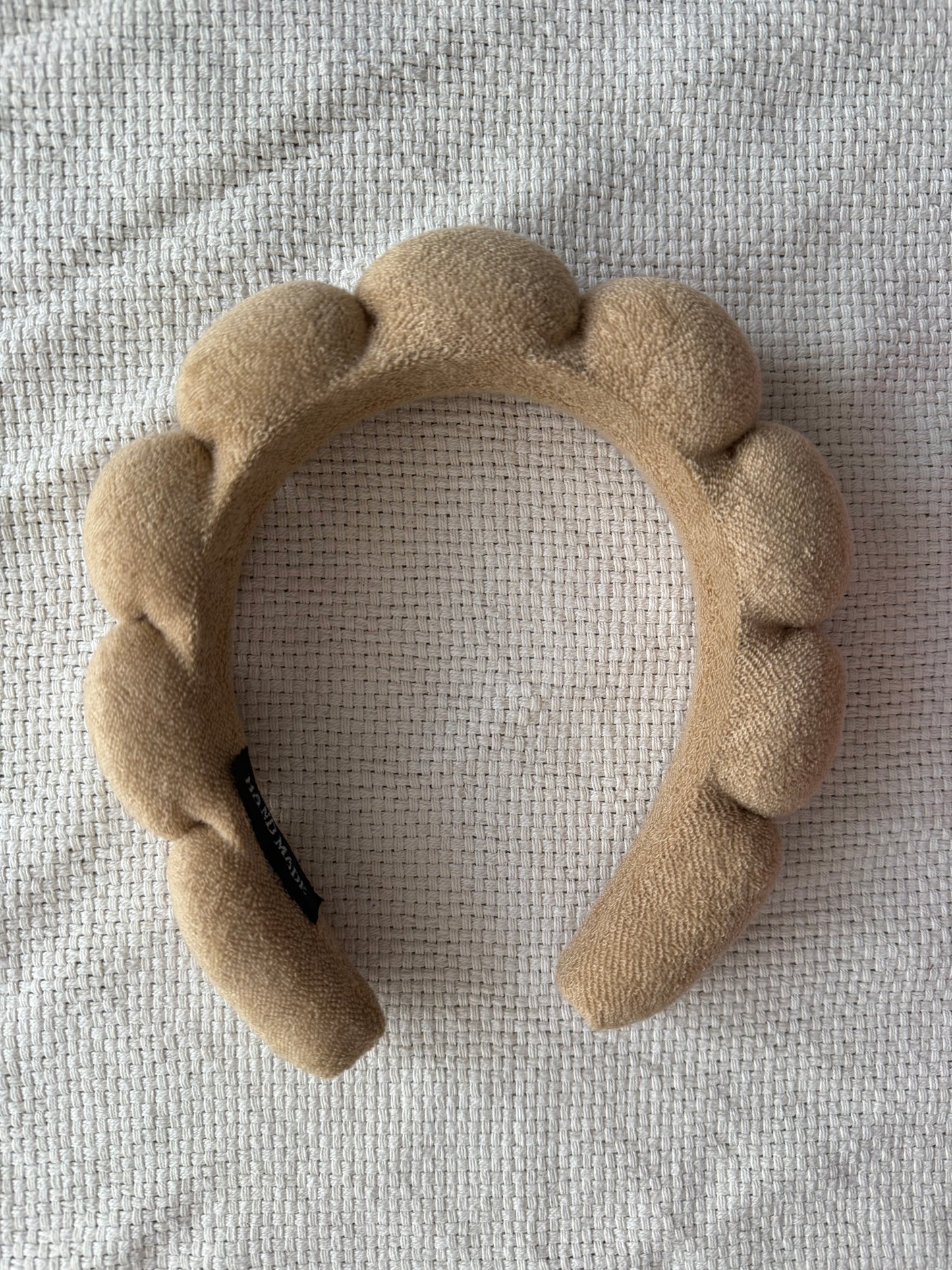 Beige Bubbly Headband