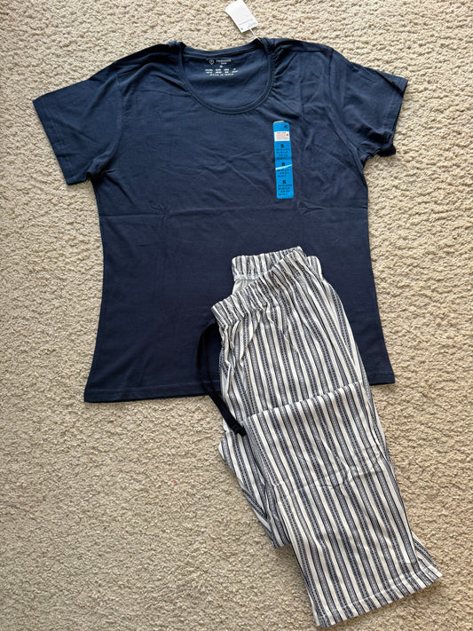 Primark mirror original half sleeves & long pants pj