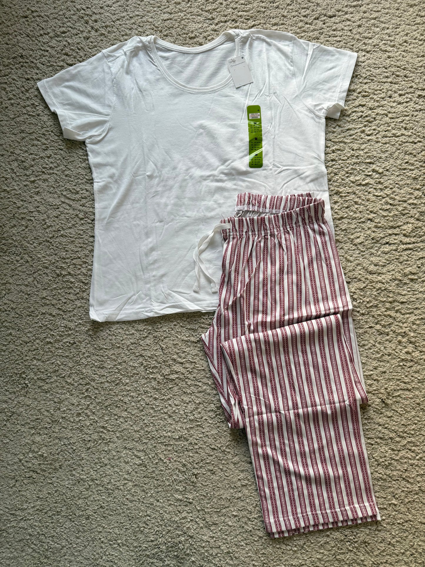 Primark mirror original half sleeves & long pants pj