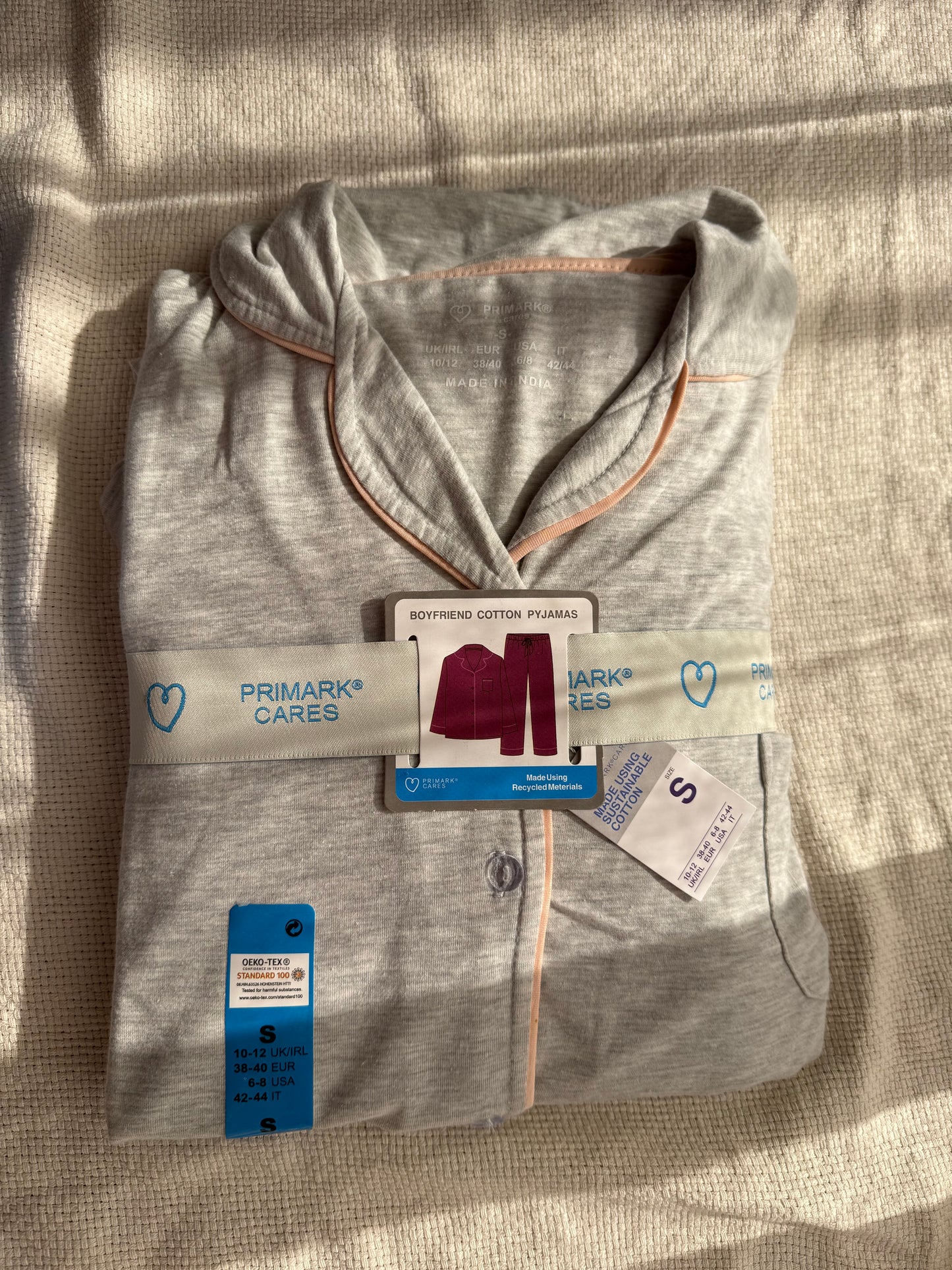 Primark mirror original boyfriend pj