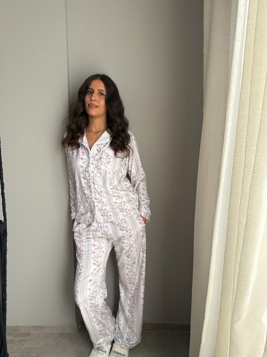 Vintage Floral Velvet PJ❄️💜