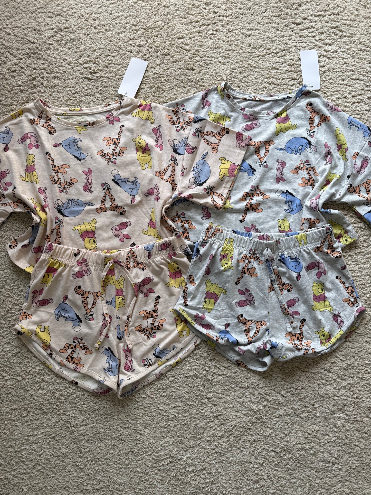Pooh cotton pyjama short