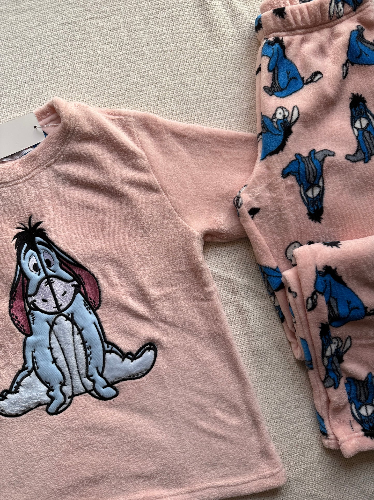 Eeyore pink winter pj
