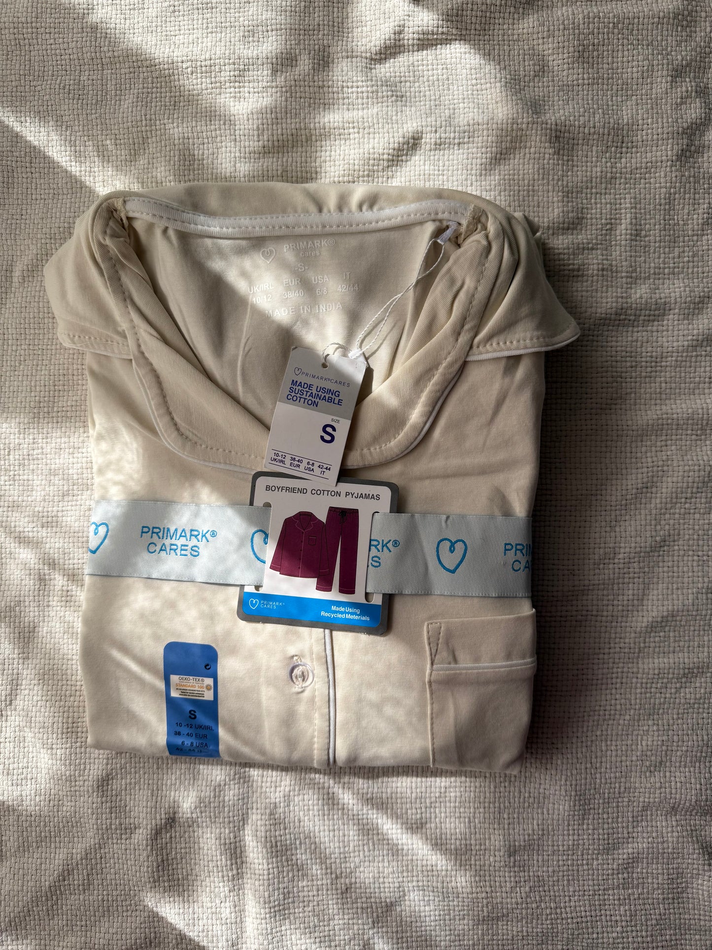 Vanilla Latte primark mirror original boyfriend pj