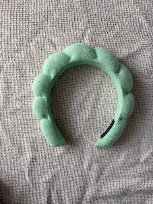 Light green headband