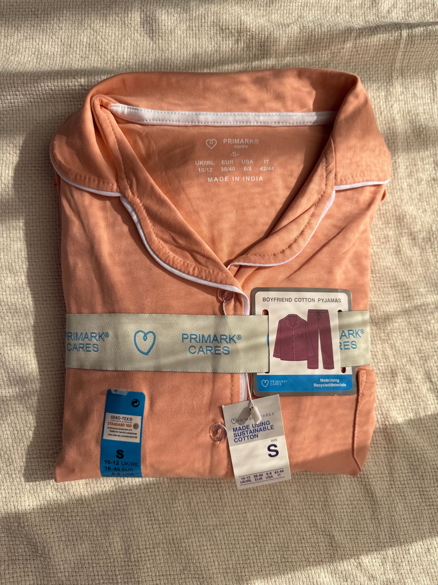 Primark mirror original boyfriend pj