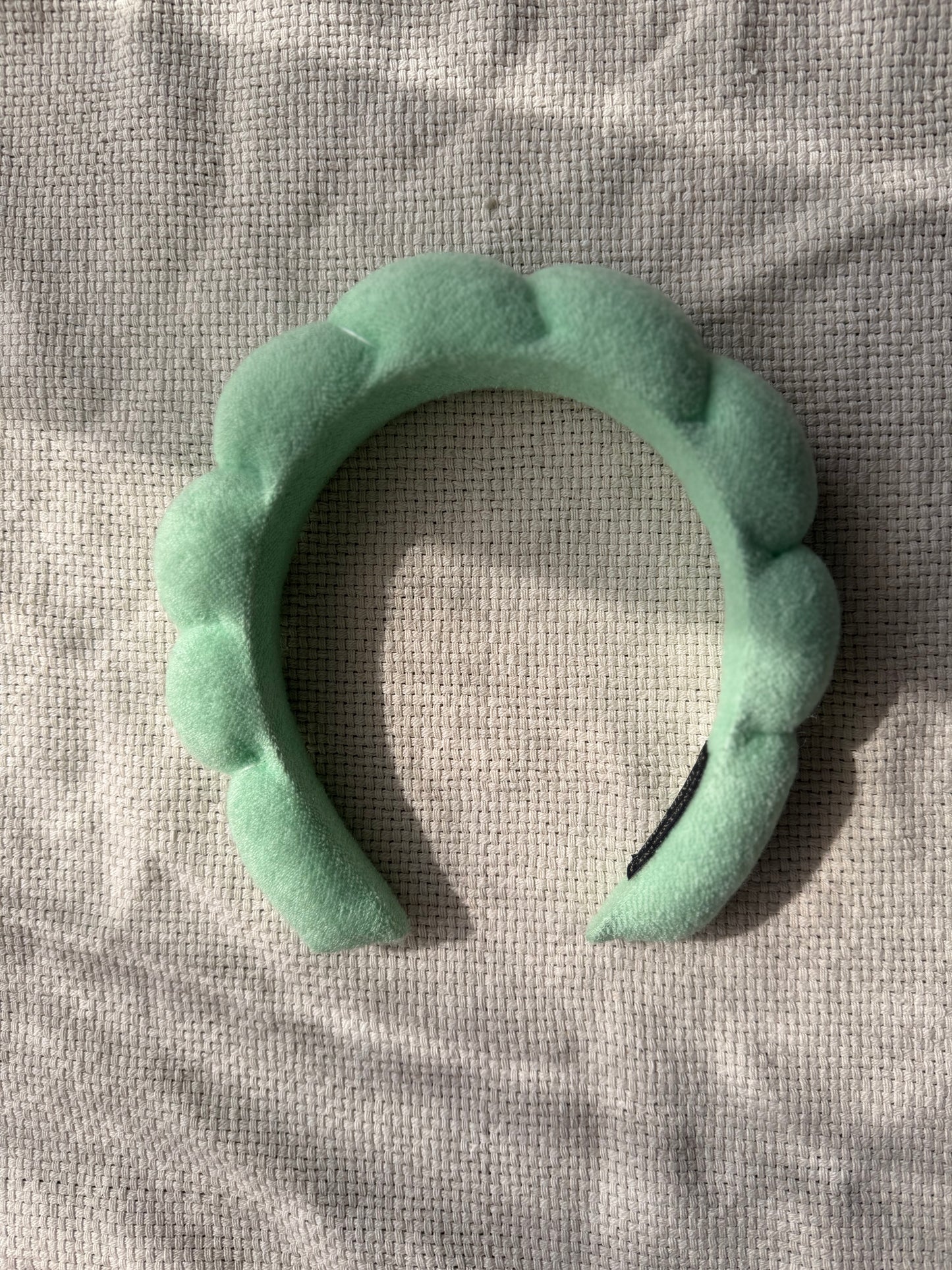 Light green headband
