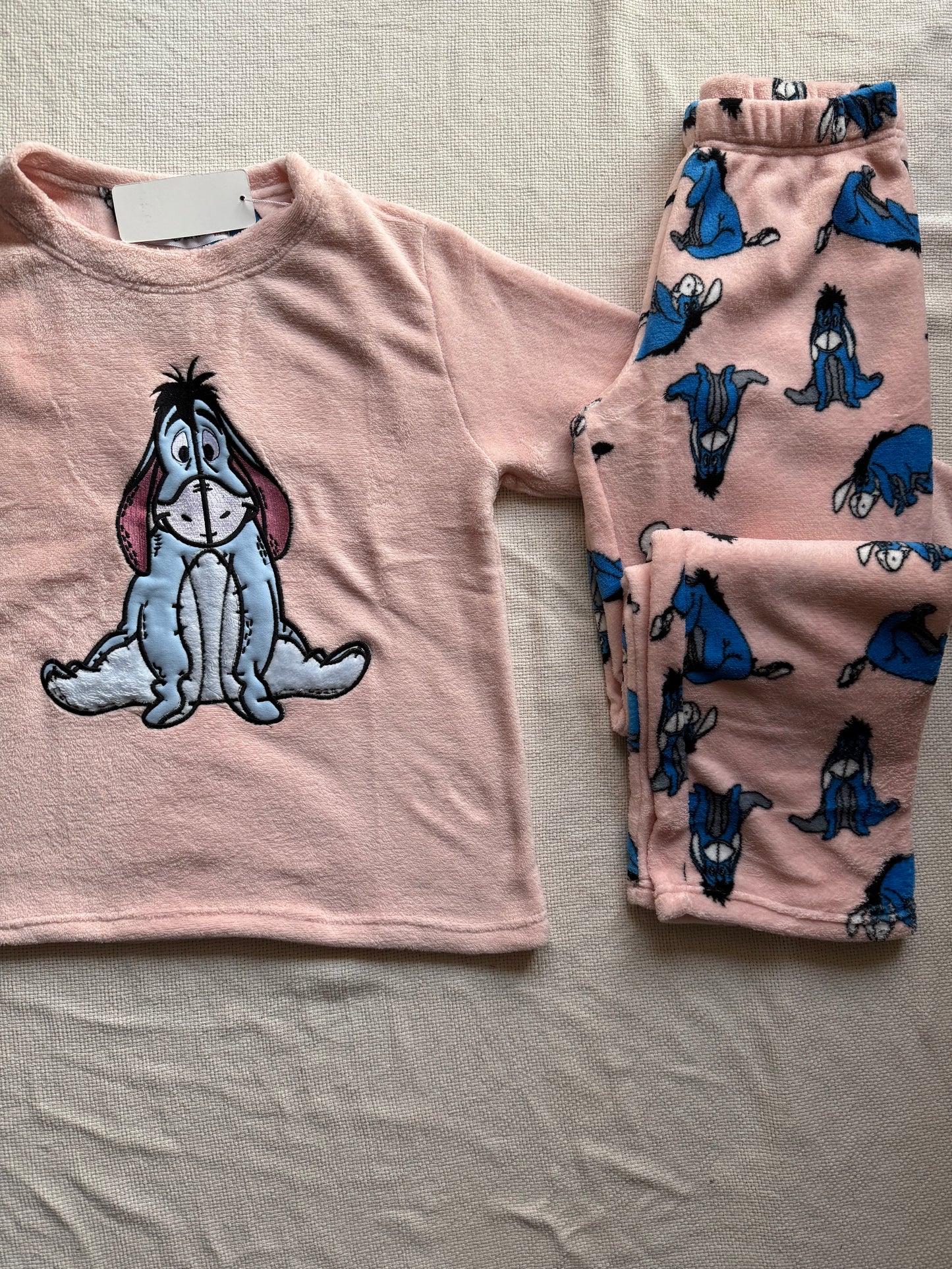Eeyore pink winter pj