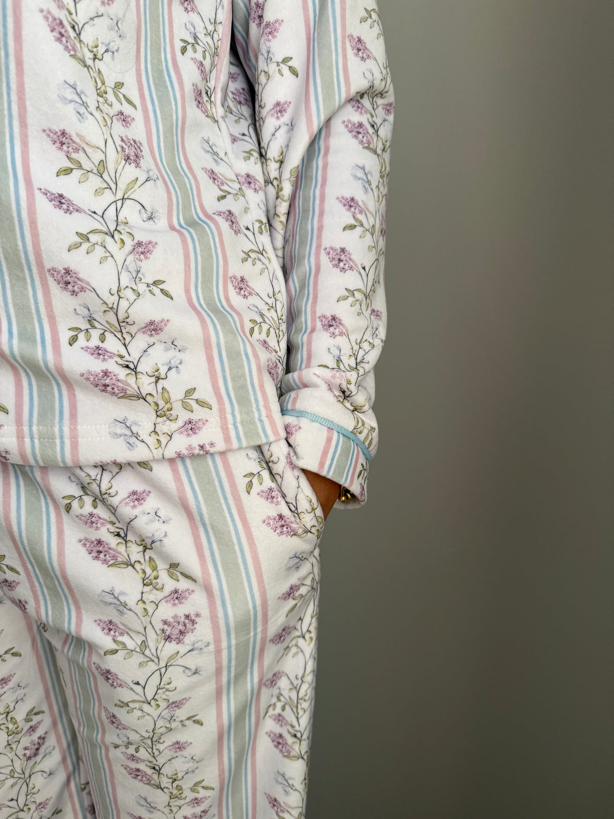 Vintage Floral Velvet PJ❄️💜