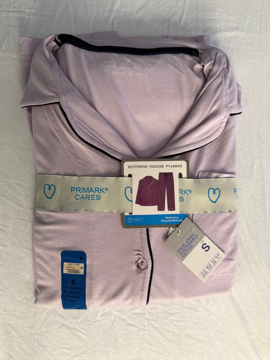 Lavender X Navy primark mirror original boyfriend PJ